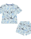 Mystic Manta Little Boys' Pajama Set